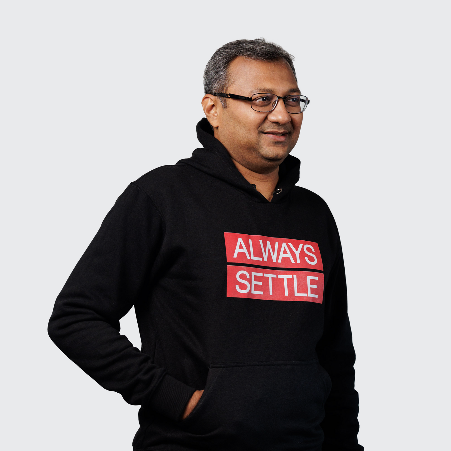 Always settle hoodie- SB