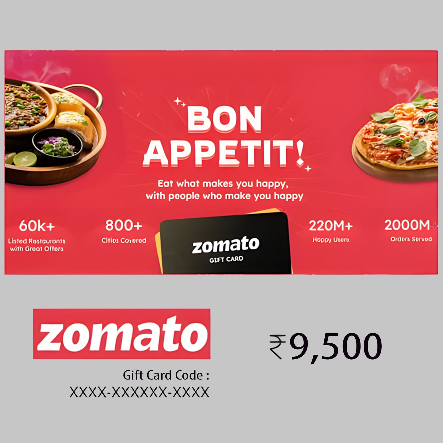 Zomato Gift Card