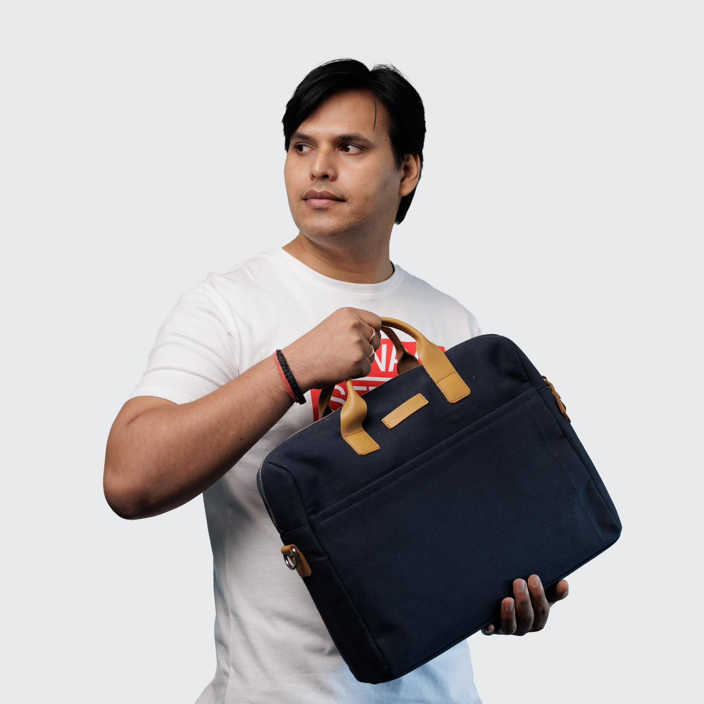 DailyObjects- Midnight Blue Messenger Bag- BO