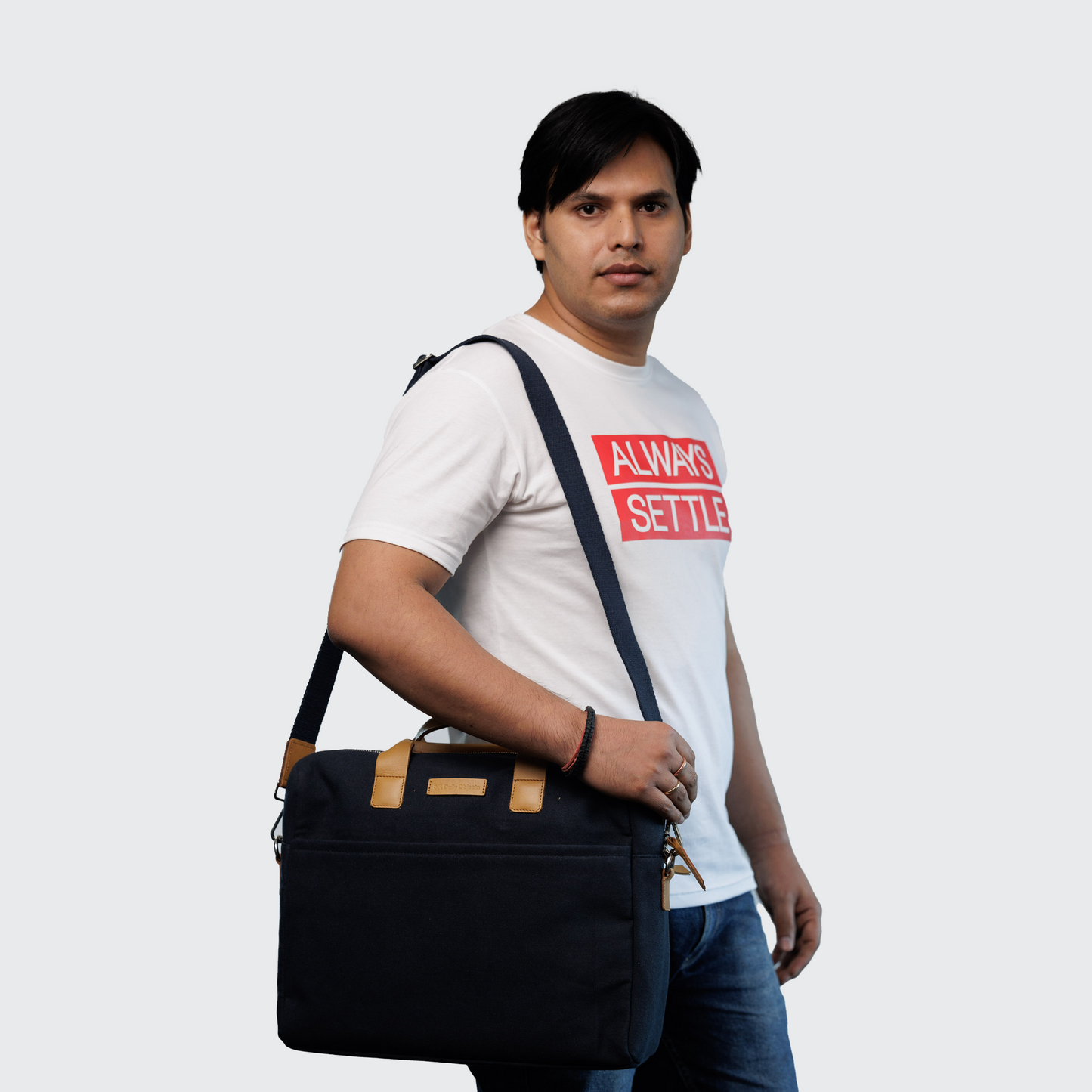 DailyObjects- Midnight Blue Messenger Bag- BO
