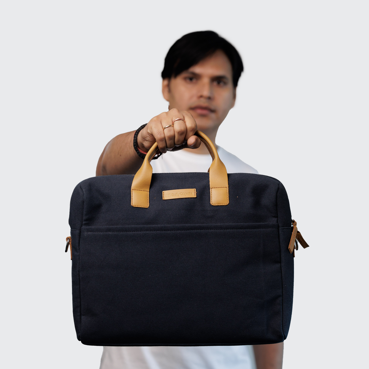 DailyObjects- Midnight Blue Messenger Bag- BO