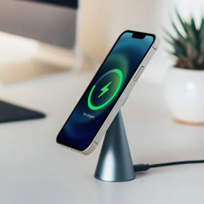 DailyObjects- Conoid Universal Magnetic Wireless Charging Stand (15W)- BO