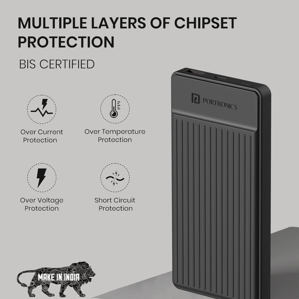 Portronics Luxcell B  Power Bank