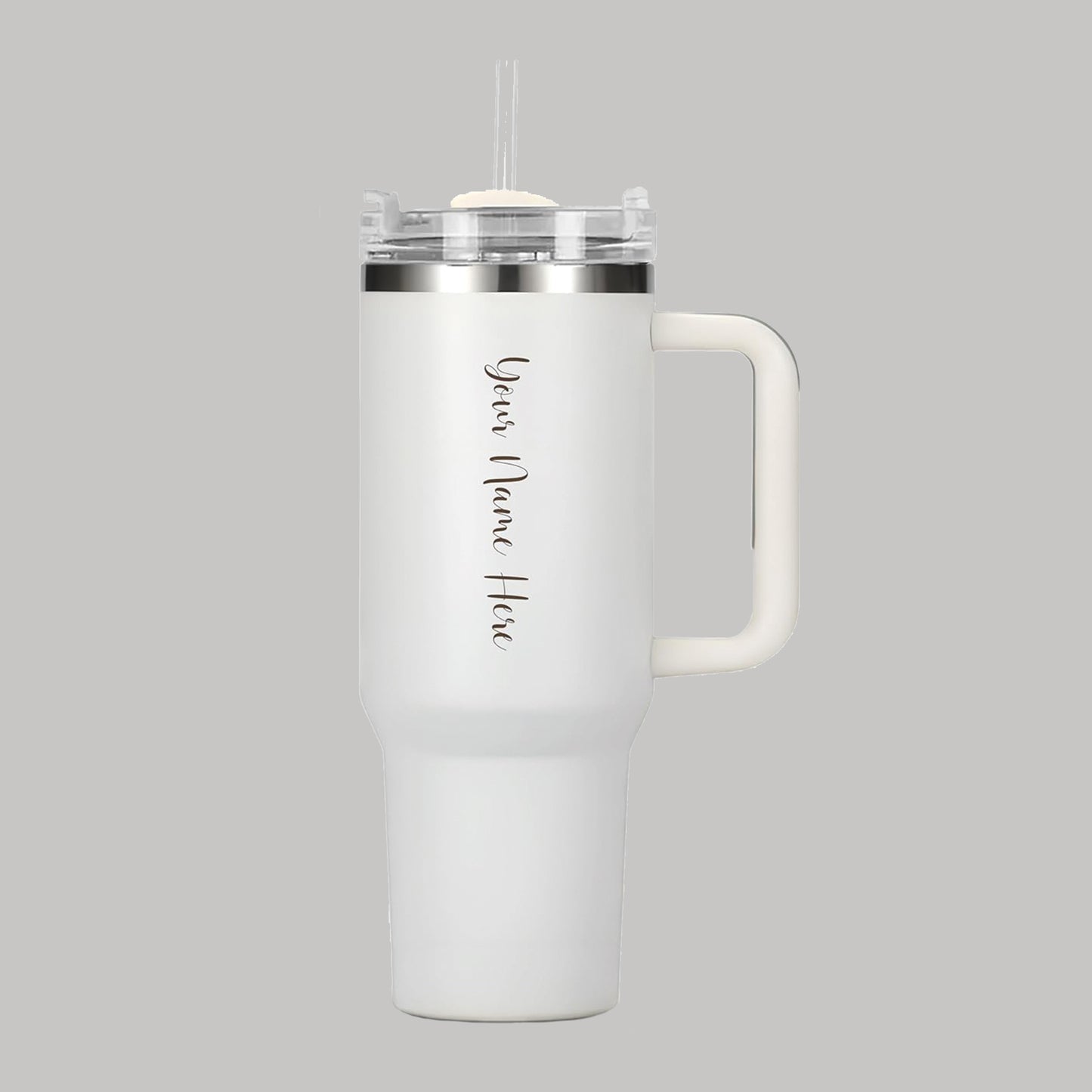 Stanley tumbler with customized name
