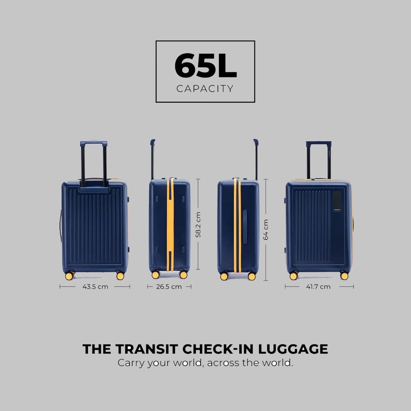The MOKO x The Transit Luggage - Check-in