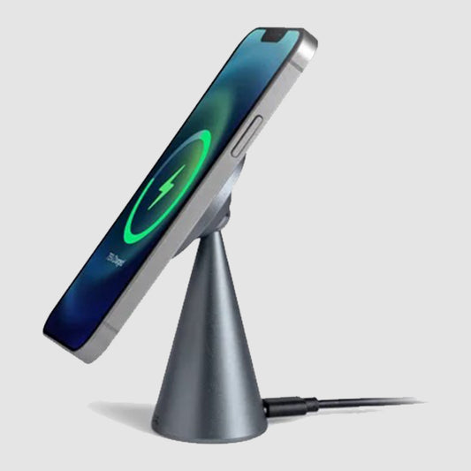 DailyObjects- Conoid Universal Magnetic Wireless Charging Stand (15W)- BO