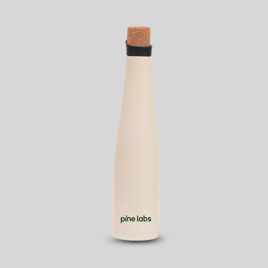 Cork Bottle White- WA1