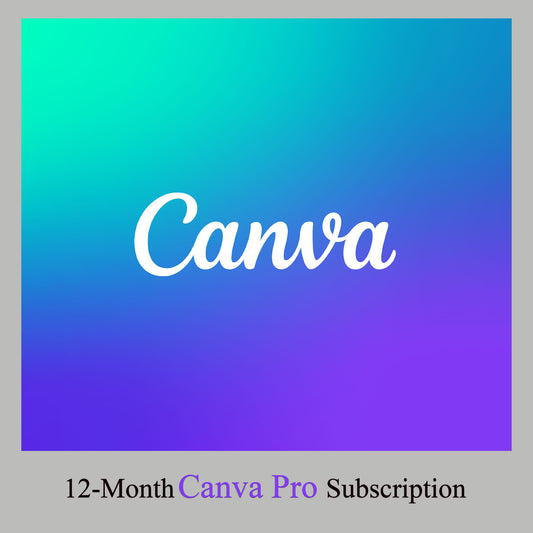 12-Month Canva Pro Subscription