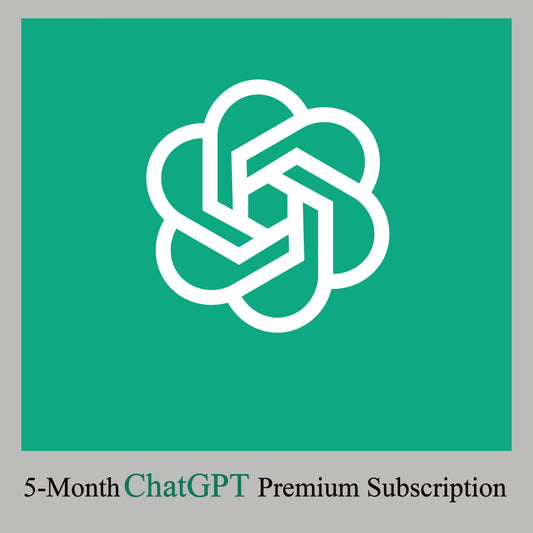 5-Month ChatGPT Premium Subscription