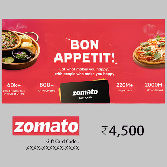 Zomato Gift Card