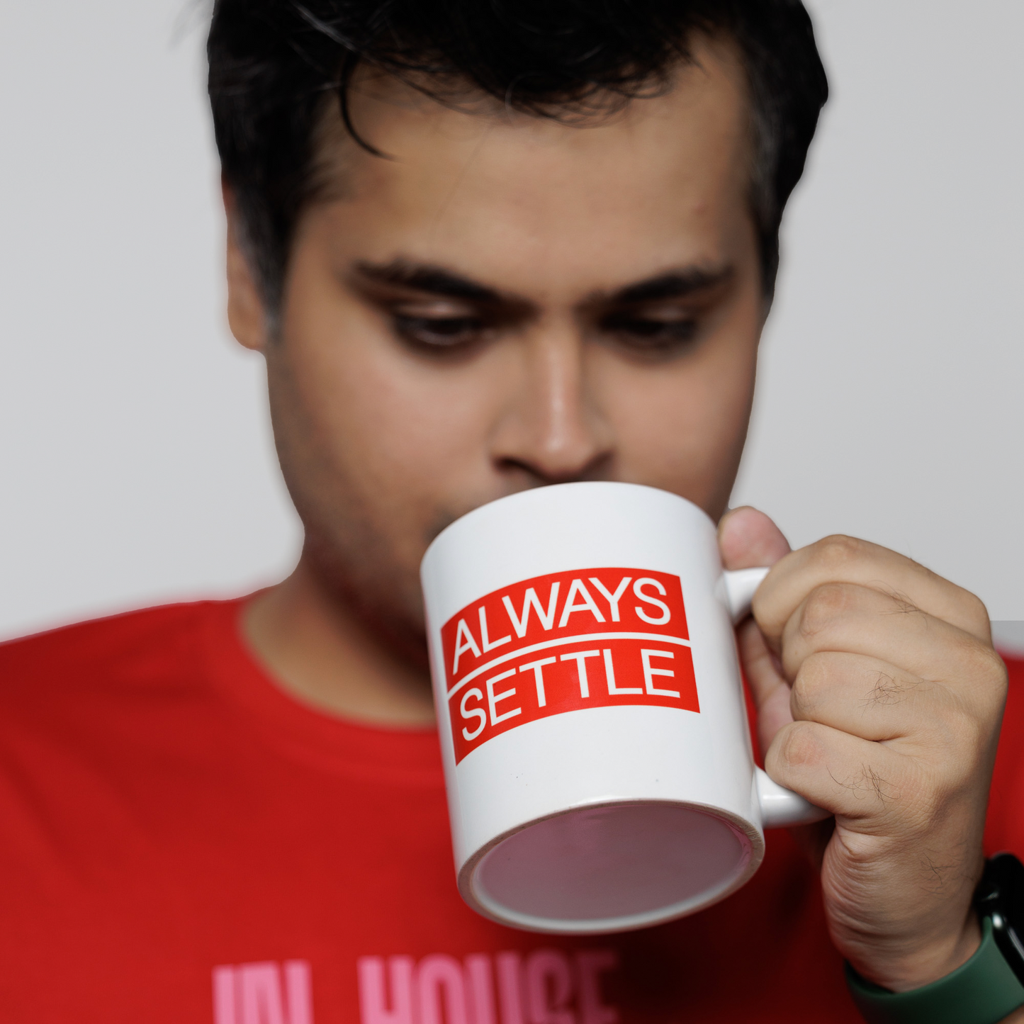 Always Settle Mug